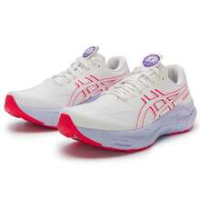 Asics 男士 GT-2000 14 TOKYO 缓震轻便支撑通勤舒适低帮日常公路跑步休闲鞋 1011C141-500 - 白色/紫色 - 查看 3