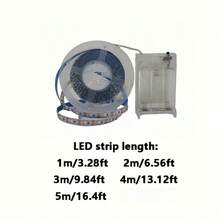 Dây đèn LED dùng pin (Không bao gồm pin) - Tùy chọn ánh sáng trắng ấm/lạnh, nhiều lựa chọn chiều dài, lý tưởng cho gương/tủ/phông nền TV, quà tặng và trang trí lễ Phục Sinh, Ngày của Mẹ và Lễ Hạ Chí, quà tặng và trang trí lễ Eid hoàn hảo, đèn LED cho phòng ngủ, phụ kiện phòng ngủ, dây đèn LED, dây đèn LED tự dính, đèn trần phòng khách, trang trí phòng. - Nhiều màu - Xem 4