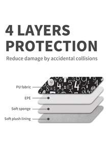 Printing Shockproof Laptop Bag Notebook Bag PU Laptop Sleeve Case Compatible With Matebook