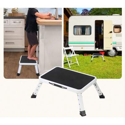 Large Folding Footstool, Home Decoration Tool, Multi-Purpose, Foldable, Suitable For Home Gardens, Kitchens, And Offices