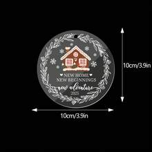 2025 Engaged Couples' First Christmas Ornament - Acrylic Holiday Tree Decoration, Christmas Engagement Gift For Newly Engaged Couples, No-Electricity Hanging Festive Decor For Wedding Anniversary, Suitable For All Seasons