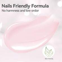 BORN PRETTY Builder Gel For Nails, 8-In-1 Extension Gel Strengthener Gel Hard Builder Nail Gel Base Top Gel, Sheer Pink Gel Builder Rhinestone Nail Glue Gel In A Bottle Nails 15ML{"Color_name":"15mlBuilderGel8in1-SheerPink"} - 15ml Builder Gel8in1-SheerPink - 查看 10