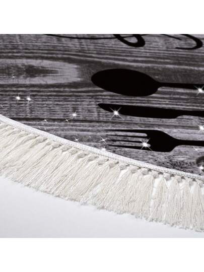 Pearl Digital Non Slip Printed Turkish Vloerkleed AL4030 Zachte Touch, Washable Tapijt Felt Backing Moderne ative Vloer Mat, Living Room, Bedroom, Bathroom, Hallway Or Entryway Available In Many Sizes Quick Drying, Highly Absorbent, Soft, Com Tafel Both Indoor Outdoor view 2