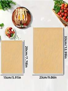 Precut Unbleached Non-Stick Parchment Paper Baking Sheets - 6x8 & 9x13 Inch, Pre-Cut To Size For Easy Use, High-Quality Kitchen Essentials For Baking, Cooking, Grilling, Frying, Roasting, Steaming, Cooking Liner, Versatile Kitchenware