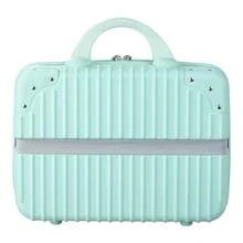 LIVINGANDHOME Living And Home 5 Colors Portable Hard Shell Handheld Makeup Travel Case,Makeup Storage Box,Makeup Storage Box - Mint Green - View 5