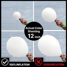 127pcs Balloons,  Balloons Different Sizes Pack Of 36 Inch 18 Inch 12 Inch 10 Inch 5 Inch Balloons For Balloon Garland - Trending, Best Seller, New Arrival, Party Supplies, Elegant Decor, Party Decoration, Wedding & Birthday - 白色 - 查看 2