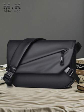 Bolso bandolera para hombres, moda gran capacidad bolso diagonal de hombro, bolso cuadrado de unicolor, bolso bandolera resistente al agua de PU, bolso bandolera informal ligero adecuado para hombres, regalo para joven, bolso para hombres, regalos para hombres, artículos esenciales para viajes, regalos para el día del padre, bolso de hombro vintage para hombres, bolso bandolera para acampar, bolsos con pegatinas, bolsos de verano, vuelta al cole, regalos de San Valentín para hombres, bolso de hombro vintage, bolso de verano, regalo de primavera