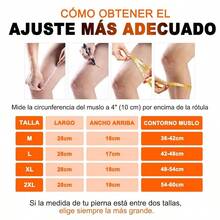 Rodilleras Gym con Fibra de Cobre 2 Piezas, Rodillera Deportiva Ajustable y Ortopdica para Hombres y Mujeres, Soporte para Menisco, Rodilleras Basquetbol, Correr y LevantamientoXXL - Negro con acabado cobrizo + XXL - Ver 7