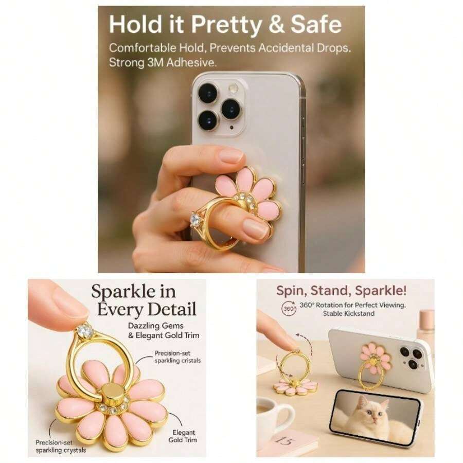 Phone Rings Compatible With IPhone, Android Phone, Gift For Birthday ...