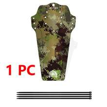 1 pieza Guardabarros universal para bicicleta, delantero/trasero, para neumático/rueda, guardabarros de alas para bicicleta de montaña y de carretera, accesorios de ciclismo