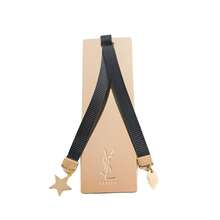 Yves Saint Laurent Metal Bookmarks With Gold Texture And Star/Heart Shaped Pendants, Fashionable Reading Essential - Gold - View 11