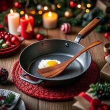 10pcs Wooden Spoons, Sturdy Wooden Kitchen Utensils With A Box, Lightweight And Heat Resistant, Kitchen Supplies Baking Accessories