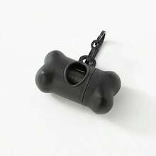 Matte Bone Shaped Trash Can, Pet Poop Bag Dispenser & Holder, Dog/Cat Waste Pickup Supplies - Multicolor - View 14