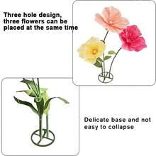 1 قطعة قاعدة إكليل من الحديد المطروق الحديث مثالية لحفلات الزفاف وديكور المنزل، قوائم مناسبة للزهور الاحتفالية لعيد الأم والتخرج، أحواض زهور حديدية ديكورية كبيرة الحجم