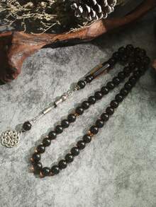 1 件 45 颗珠子中东沙特祈祷珠、伊斯兰 Tasbih 祈祷珠手链、亚克力穆斯林祈祷珠 Tasbih、适合圣诞节、新年、情人节礼物、男士祈祷珠手链、玫瑰经、阿拉伯风格时尚百搭手链 - 彩色 - 查看 5