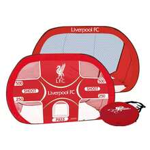 Liverpool FC 2 In 1 Pop Up Target Net (Red/White) - 100% Mixed - (RD3904) - Red - View 1
