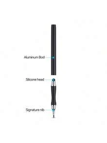 1支二合一通用触控笔，圆形电容笔，适用于智能手机、平板电脑和书写工具 - 彩色 - 查看 8