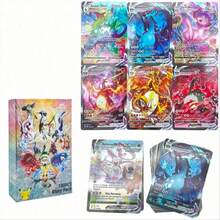 100/200/300 Sets (Random Patterns) Cartoon Anime Character Cards Collection Cards Monster Rare Collection Cards  Gradient Skin Cards Multiple Choices Graduation Season Gifts!