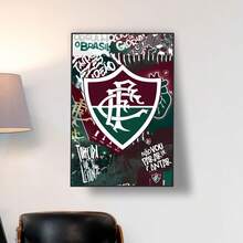 Placa/Quadro Decorativo - Fluminense Escudo