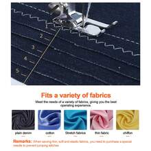 12 Stitches Electric Sewing Machine Mini Household Sewing Machine With Extension Table UK 220V - UK Plug(220-240V) - View 5