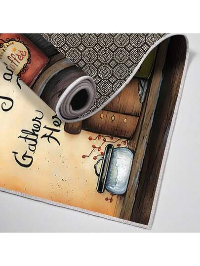 Pearl Digital Non Slip Printed Turkish Vloerkleed AL4024 Zachte Touch, Washable Tapijt Felt Backing PC's Moderne ative Vloer Mat, Living Room, Bedroom, Kitchen, Hallway Or Entryway Available In Many Sizes. Quick Drying, Highly Absorbent, Soft, Com Tafel Both Indoor Outdoor view 6