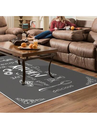 Pearl Digital Non Slip Printed Turkish Vloerkleed AL4035 Zachte Touch, Washable Tapijt Felt Backing Moderne ative Vloer Mat, Living Room, Bedroom, Bathroom, Hallway Or Entryway Available In Many Sizes Quick Drying, Highly Absorbent, Soft, Com Tafel Both Indoor Outdoor