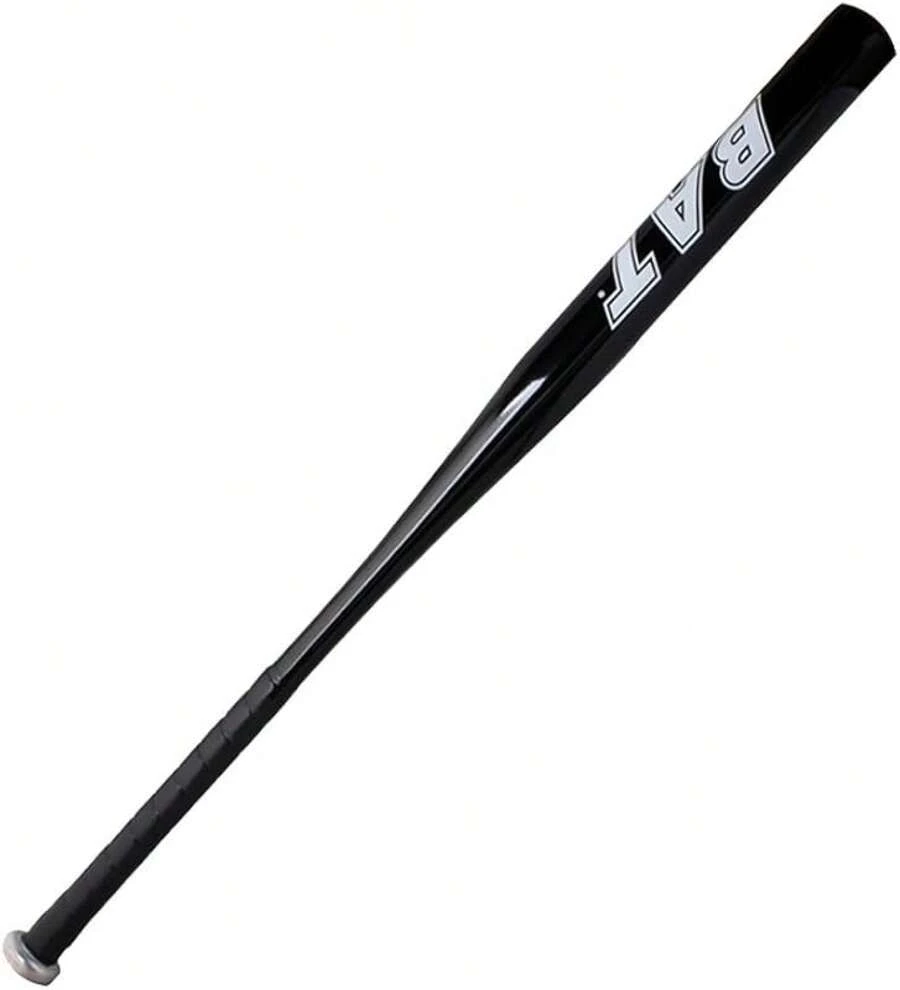 Forrader Baseball Bat 25 Inch Aluminum Alloy Thick Baseball Stick Bar… - Black - View 1