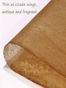 20/50/100 张仿古蝉翼书法纸 - 手工制作的半透明活页纸，采用复古植物染料，抗撕裂且吸墨美观，适合艺术写作、专业绘画、DIY 工艺品、中国书法纸、艺术工艺品、精致设计、抗撕裂材料、创意绘画、蝉翼设计、工艺爱好者
