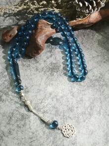 1 件 45 颗珠子中东沙特祈祷珠、伊斯兰 Tasbih 祈祷珠手链、亚克力穆斯林祈祷珠 Tasbih、适合圣诞节、新年、情人节礼物、男士祈祷珠手链、玫瑰经、阿拉伯风格时尚百搭手链 - 彩色 - 查看 11