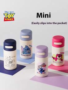 Disney 迷你口袋杯儿童保温杯学校用小巧便携可爱高品质直饮水杯 - 彩色 - 查看 2