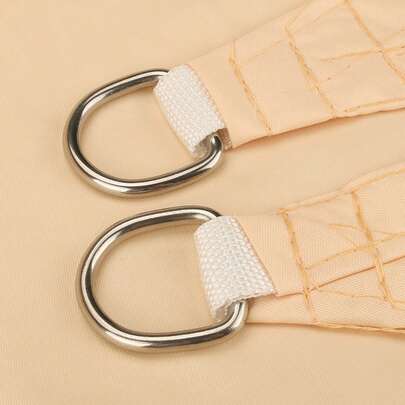 Tira de Cortina Resistente com Argolas em D Grandes - Alças Ajustáveis para Instalação de Cenário de Palco e Tratamento de Janelas Cortinas de Sombra