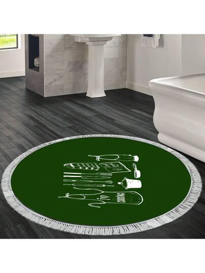 Pearl Digital Non Slip Printed Turkish Vloerkleed AL4032 Zachte Touch, Washable Tapijt Felt Backing Moderne ative Vloer Mat, Living Room, Bedroom, Bathroom, Hallway Or Entryway Available In Many Sizes Quick Drying, Highly Absorbent, Soft, Com Tafel Both Indoor Outdoor view 7