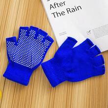 1 Par de Luvas Respiráveis Antiderrapantes de Meio Dedo - Luvas Esportivas de Ciclismo e Fitness para Homens e Mulheres - Duráveis, Disponíveis em Várias Cores