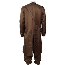 cos Nuovo costume cosplay primaverile e autunnale per uomo e donna, costume da spettacolo Pirati dei Caraibi con maniche lunghe, parrucca e pantaloni