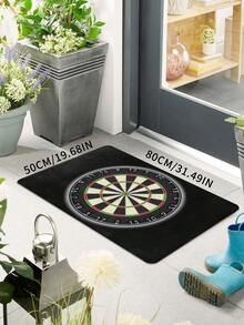 Dart Board Arrow Target Entrance Doormat Home Decor Kitchen Hallway Balcony Long Rugs Bedroom Floor Mat Bath Doormat Kitchen Rug - Multicolor - View 5