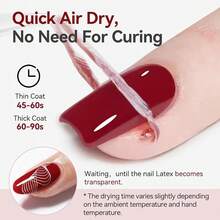 BORN PRETTY Liquid Latex For Nails,15ml Peel Off Cuticle Guard For Nail Polish Air-Dry Liquid Latex Barrier Protector Nails Art Design{"Color_name":"15mlLiquidPeelOffLatex"} - 15mlLiquidPeelOffLatex - View 5