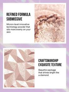 MISSLYN - 2支装高光套装，超闪亮高光，提亮肤色，打造光彩妆容，银色珠光高光，提亮肤色，高显色度柔滑配方，自然光泽 - #2+#1 - 查看 5