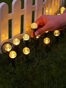 40/20/10 LED太阳能灯串，防水户外，8种照明模式，适用于小路、后院、草坪、花园、小径、露营、派对、独立日、情人节、婚礼、舞会、生日装饰照明