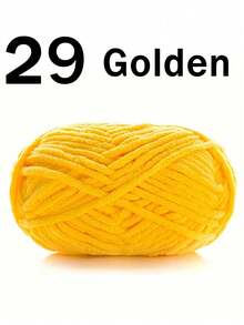 1/2 件天鹅绒柔软纱线，50 克/件，60 米/件，手工 DIY 针织中粗纱冰棒纱，粗涤纶柔软针织纱，适用于 DIY 工艺品，适用于针织和钩编围巾、帽子、鞋子、包包、靠垫、玩偶、毛毯、拖鞋、手工艺钩针项目 - 彩色 - 查看 56