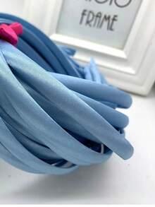 DIY Satin Covered Fashion Headbands Set 0.4 Inch/1 Cm Women Hairbands Teen Colorful Ribbon Hair Band Craft Headband Set For Women Non Slip For Making Headwrap DIY Hair Bow (Many Color For Choose),Hairband,Hair Hoop Hair Accessories