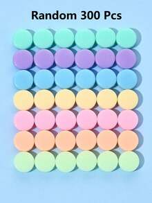 100/200/500pcs 15mm Acrylic Matte Pentagram Beads, Spring Colors, For DIY Handmade Bracelets And Necklaces, Educational Beads To Promote Intellectual Development