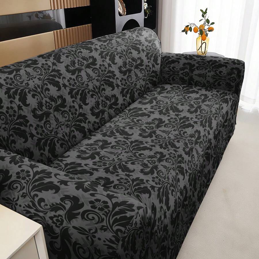 1 pièce Housse de canapé style bohème, extensible, lavable en machine, protecteur de canapé doux et respirant anti-poussière, convient pour le salon et le bureau