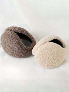 3 件装冬季耳罩，男女皆宜，采用柔软保暖内衬，非常适合寒冷天气和户外活动。 - 彩色 - 查看 3