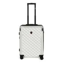Suitcase Three Size 20"/24"/28",Expandable Hardside With Double Spinner Wheels & TSA Lock,Carry On Luggage Travel Suitcase Suit Case Durable Travel Luggage,Travel And Vacation Companion, Student Suitcase For Back-To-School Season - MILK-WHITE - 查看 11