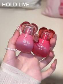 HOLD LIVE 可爱唇彩礼品套装，唇彩，保湿唇彩，裸色唇膏，亮泽保湿 - H01 - 查看 5