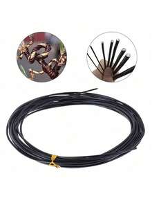 1 cuộn dây nhôm oxit, dây nhôm tạo hình cây cảnh, dễ uốn cong, dễ tạo hình, dùng cho cây cảnh trong nhà, kích thước dây nhôm 1mm, 1.5mm, 2mm, 2.5mm, 3mm - Nhiều màu - Xem 8