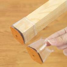 4 bucăți groase de pernuțe pentru birou și scaun, antiderapante, huse pentru picioare de mobilă, protecții pentru scaune de canapea