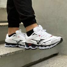Tenis Corrida Masculino Confortavel Macio Leve Academia Caminhada Envio Imediato - Branco - Visão 8
