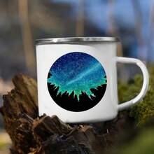Outdoor Enthusiast Camping Enamel Mug Coffee Water Mug Picnicking Mugs Nature Hiking Camp Lover Gift Travel Holiday Present