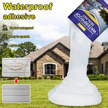 Transparent Waterproof Sealant, Leak Repair Adhesive, Heavy Duty Sealant For Roof And Pipe, Transparent Crack Filler, Water-Based Glue, DIY Drainage Repair Kit, Multi-Surface Adhesive, Fast Drying Emergency Repair